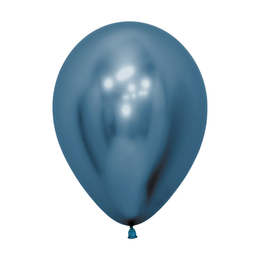 Globo 5" Latex Reflex Azul C/1