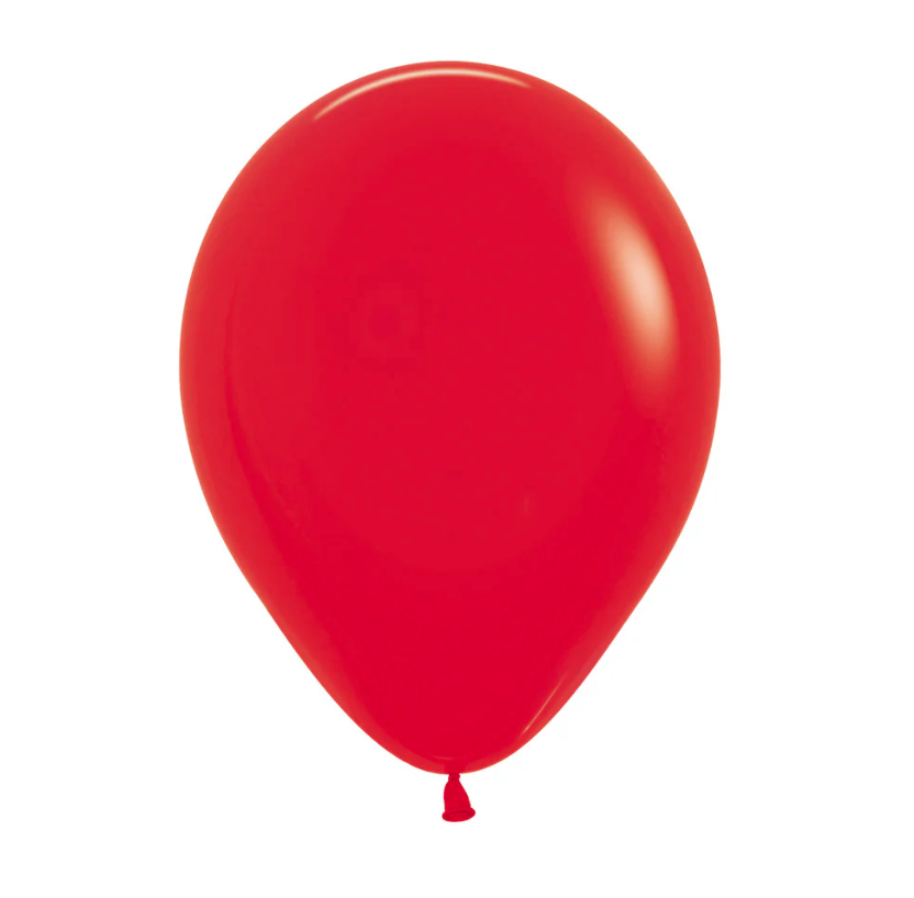 Globo 5" Latex Fashion Rojo C/1