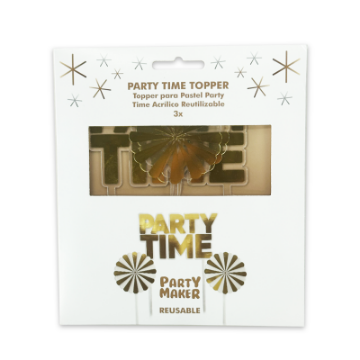 Cake Topper Party Time C/1