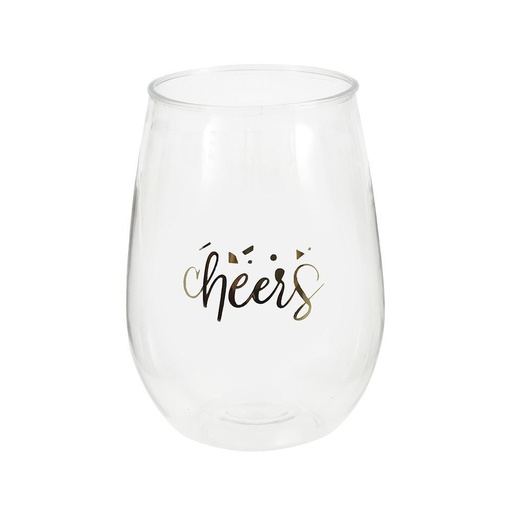 [30.75889] Vaso Transparente Cheers C/1