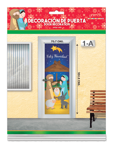[15.6136/17] Decoracion de Puerta Nacimiento C/1
