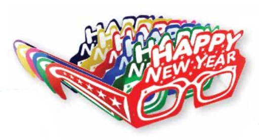 [101.176-A] Lentes Carton HNY Colores C/10
