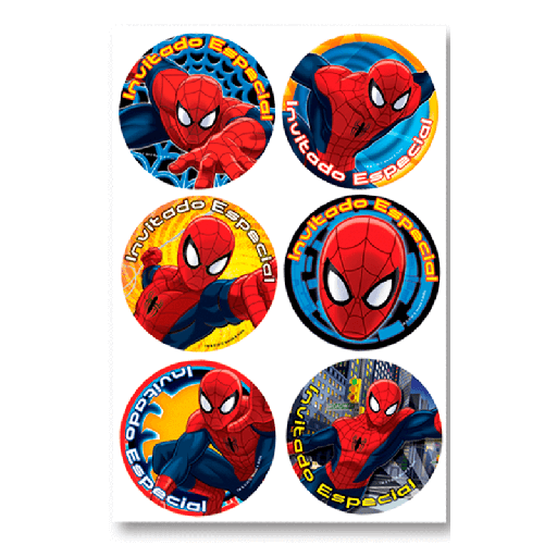 [10.130/469] Distintivo Spiderman Clasico C/24