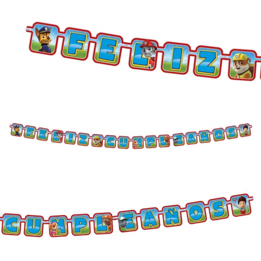 [10.6017/727] Letrero Movil Paw Patrol Niño C/1