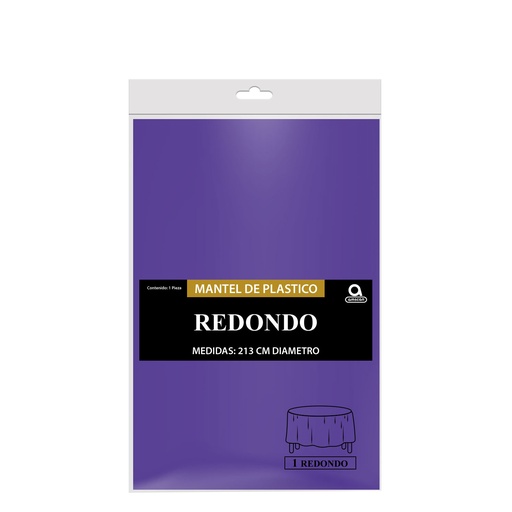 [10.8870/11] Mantel Redondo Morado C/1