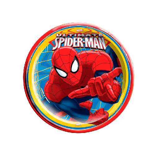 [10.435/469] Plato 7" Spiderman Clasico C/6