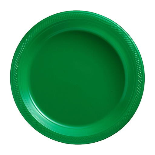 [11.8884/15] Plato 9" Verde Bandera C/20