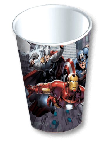 [10.420/837] Vaso 9oz Avengers Assemble C/6
