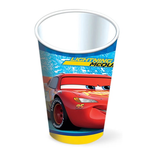 [10.420/678] Vaso 9oz Cars 3 C/6