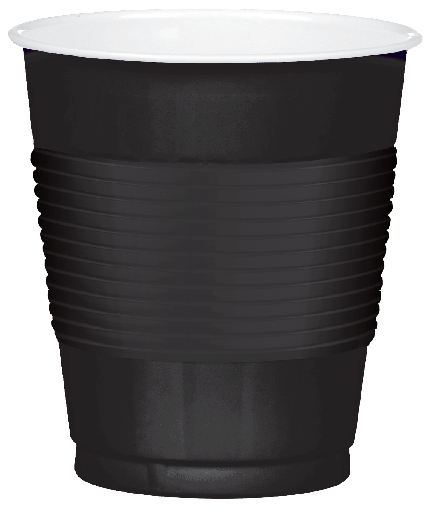 [11.8885/17] Vaso Plastico 12oz Negro C/20