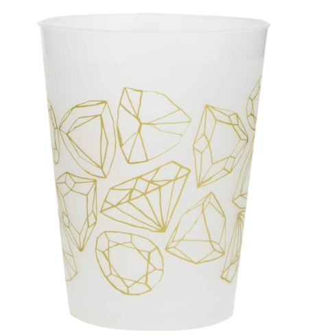 [30.63672] Vaso Rigido Gold Dimond C/8