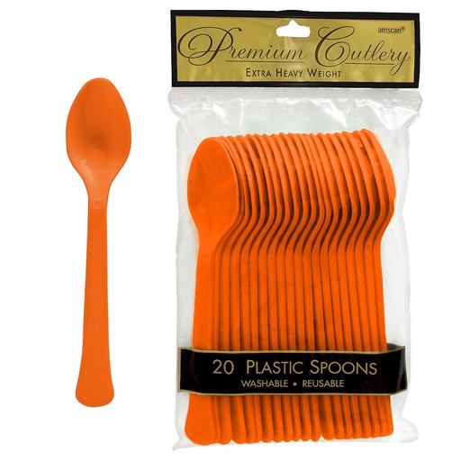 [10.8892/5] Cucharas Naranja C/20