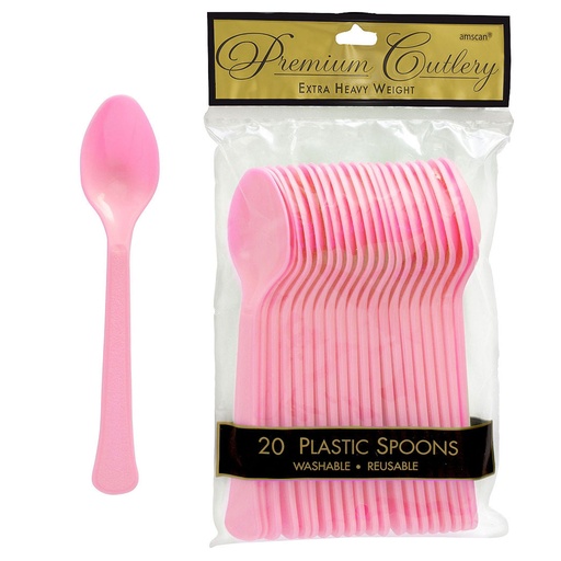 [10.8892/7] Cucharas Rosa Bebe C/20