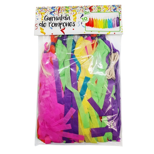 [64.DEGPMU] Pompones Colores C/1