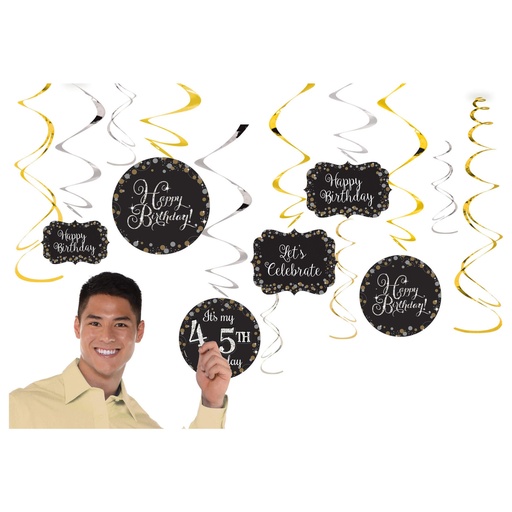 [41.671873] Swirl Decorations HBD Edades C/12