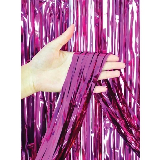 [140.CORMETMAG] Cortina Metalica Magenta C/1