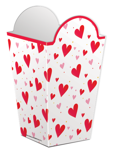 [10.457G-86] Cajita Fantasia Corazones Amor C/6
