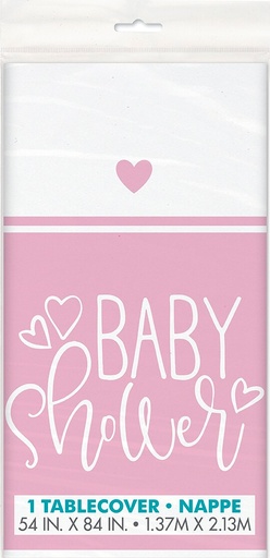 [30.73363] Mantel Baby Shower Pink Hearts C/1