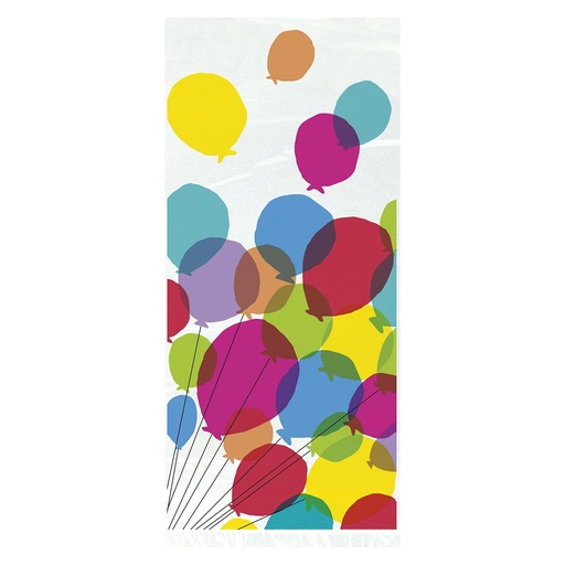 [31.73129] Bolsa Celofan Para Dulces Globos C/20