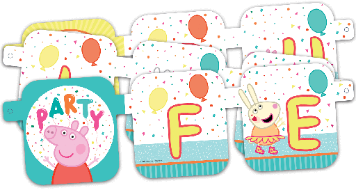 [10.6017-838] Letrero Movil Peppa Pig C/1