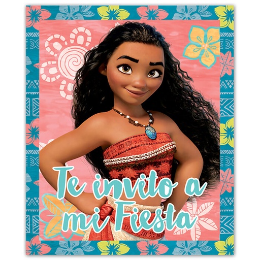 [10.9148-658] Invitaciones Moana C/6