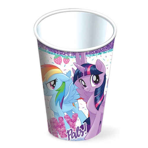 [10.420-882] Vaso 9oz My Little Pony C/6