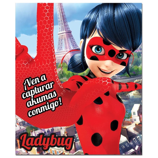 [10.9048-682] Invitaciones Lady Bug C/6