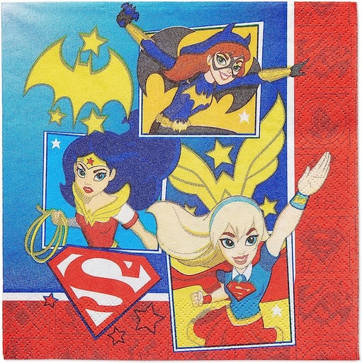 [40.511609] Servilleta G Super Girls C/16