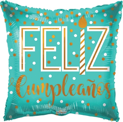 [192.35659-18] Globo 18" Feliz Cumple Velita C/1