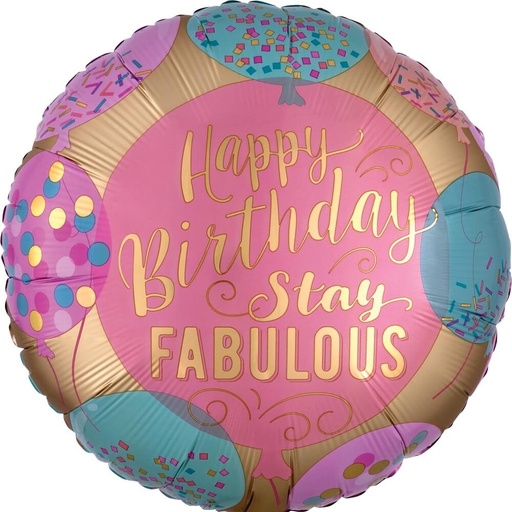 [191.38074] Globo 18" HBD Stat Fabulous C/1
