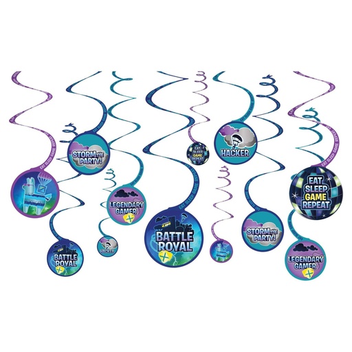 [41.6702412] Swirl Decorations Battle Royal / Fornite C/12