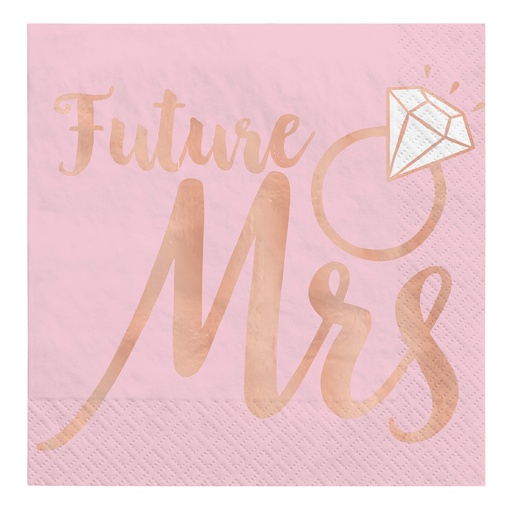 [40.5070001] Servilleta CH Future Mrs Blush C/16
