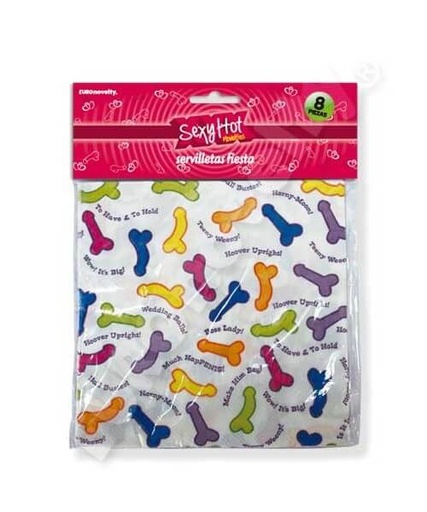 [67.XX002] Servilletas Sexy Hot C/8