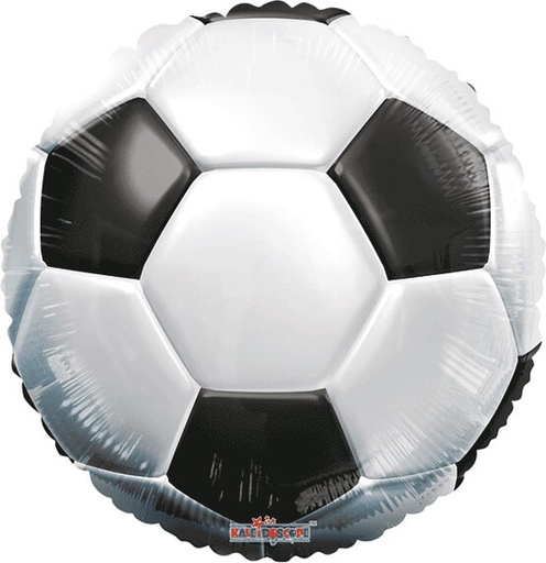 [192.A117040] Globo 18" Soccer Blanco y Negro C/1