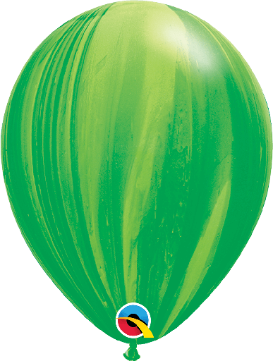 [202.91539] Globo 12" Agata Verde C/1