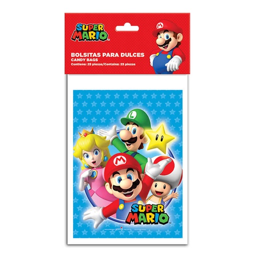 [10.470/733] Bolsa Dulcera Mario Bros C/25