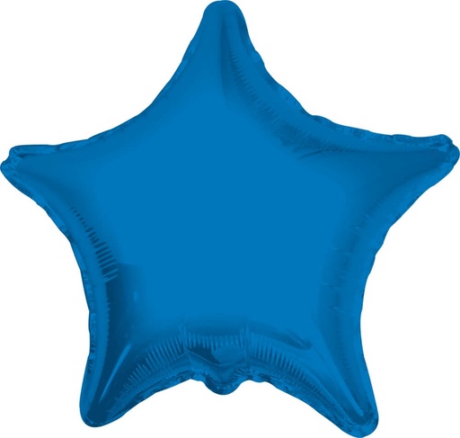 [192.34016/22] Globo Estrella 18" Metalica Azul
