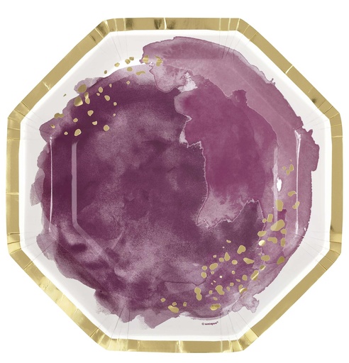 [30.26225] Plato 10" Modern Gold & Purple C/8