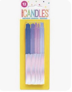 [30.26366] Velas Modern Purple C/12