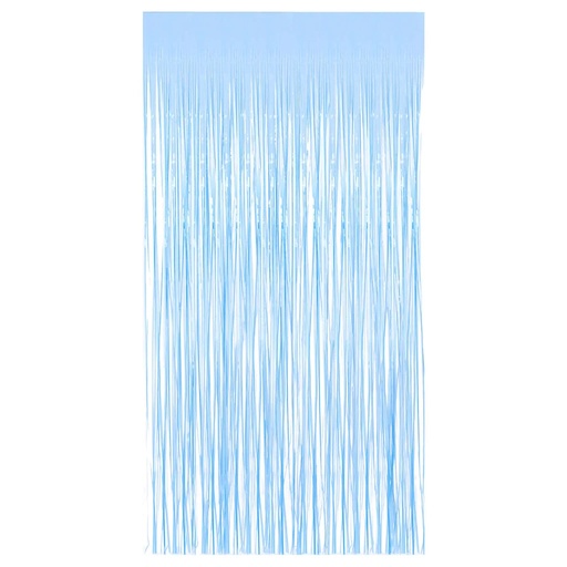 [140.CORPLAAZB] Cortina Azul Bebe Pastel C/1