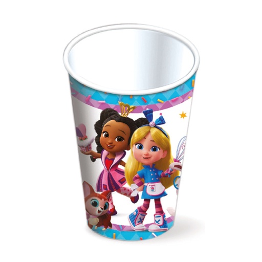 [10.420-893] Vaso 9oz Alice Wonderland C/6