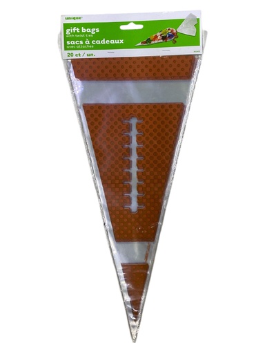 [31.63400] Bolsa Para Dulce Futbol Americano C/20