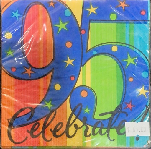 [40.5097995] Servilleta CH Celebrate 95 C/16