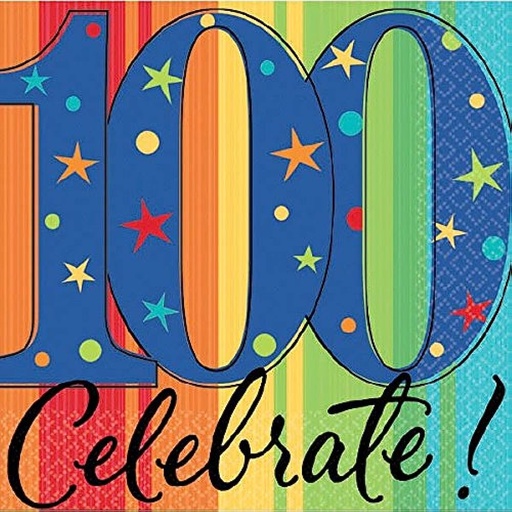 [40.5097991] Servilleta CH Celebrate 100 C/16
