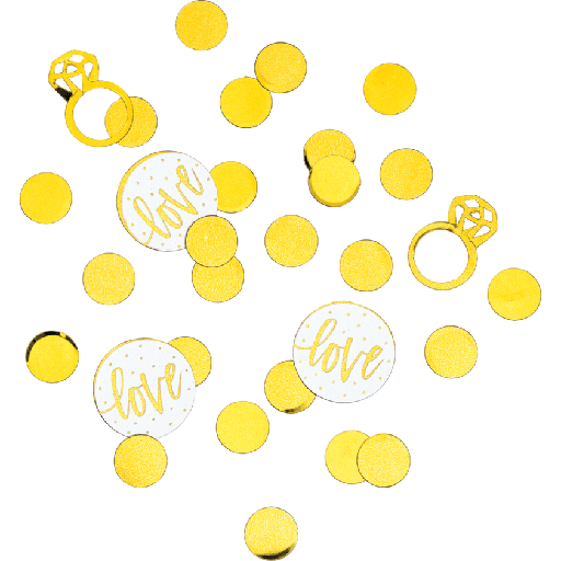 [20.351592] Confetti Wh & Gold
