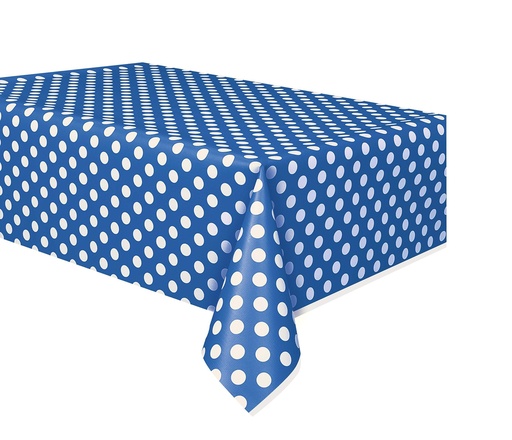 [30.50264] Mantel Dots Blue Royal C/1