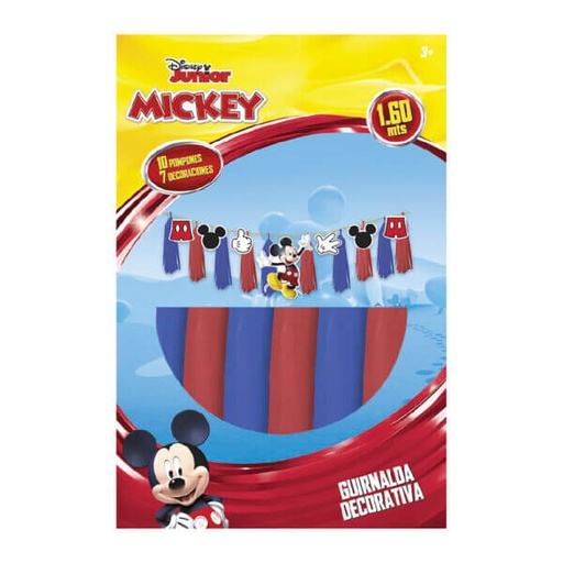 [69.DEGPLMK] Girnalda Pompones Mickey C/1