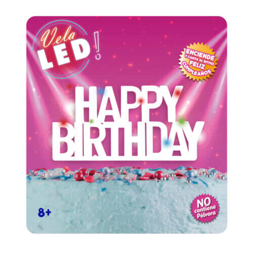 [13.5488/1] Vela Led Musical HBD C/1