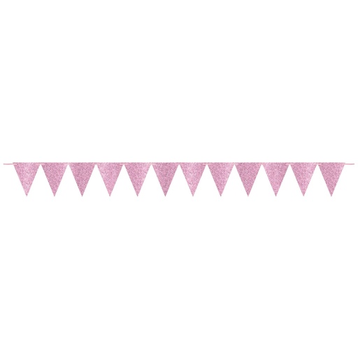 [41.120505] Banderin Grande Glitter Rosa C/1