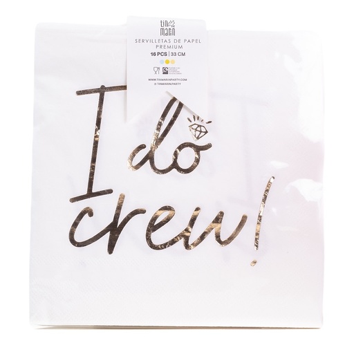 [170.68484] Servilleta G I Do Crew C/16